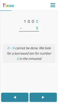 Long division android App screenshot 3